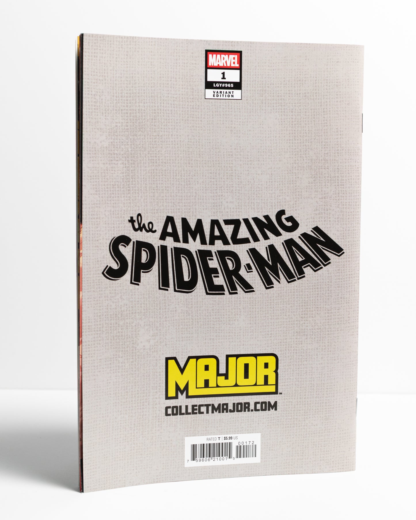 SPIDER-MAN COMIC AUTOGRAPHED BY MATT CARDONA