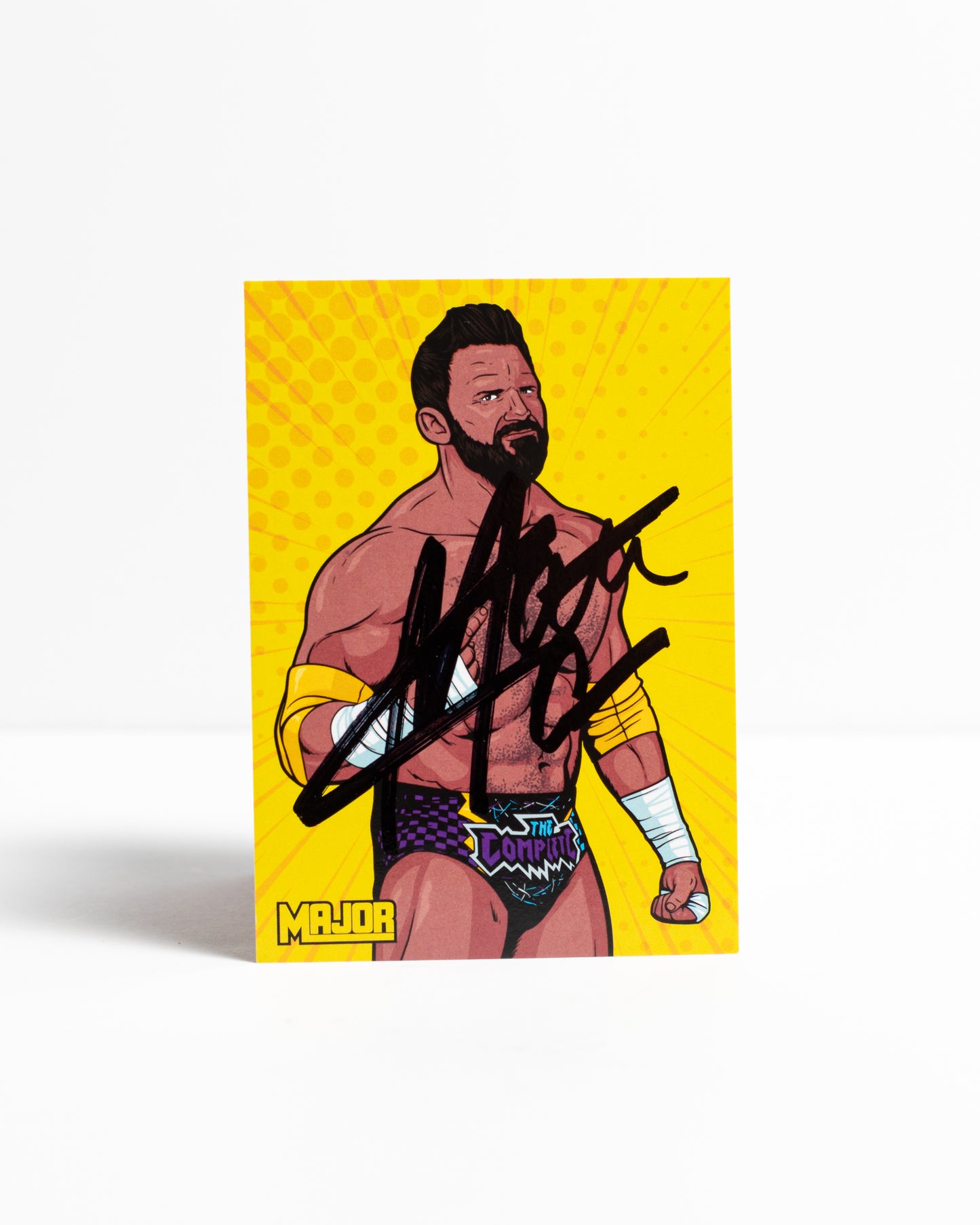 MATT CARDONA TRADING CARD (AUTOGRAPHED)