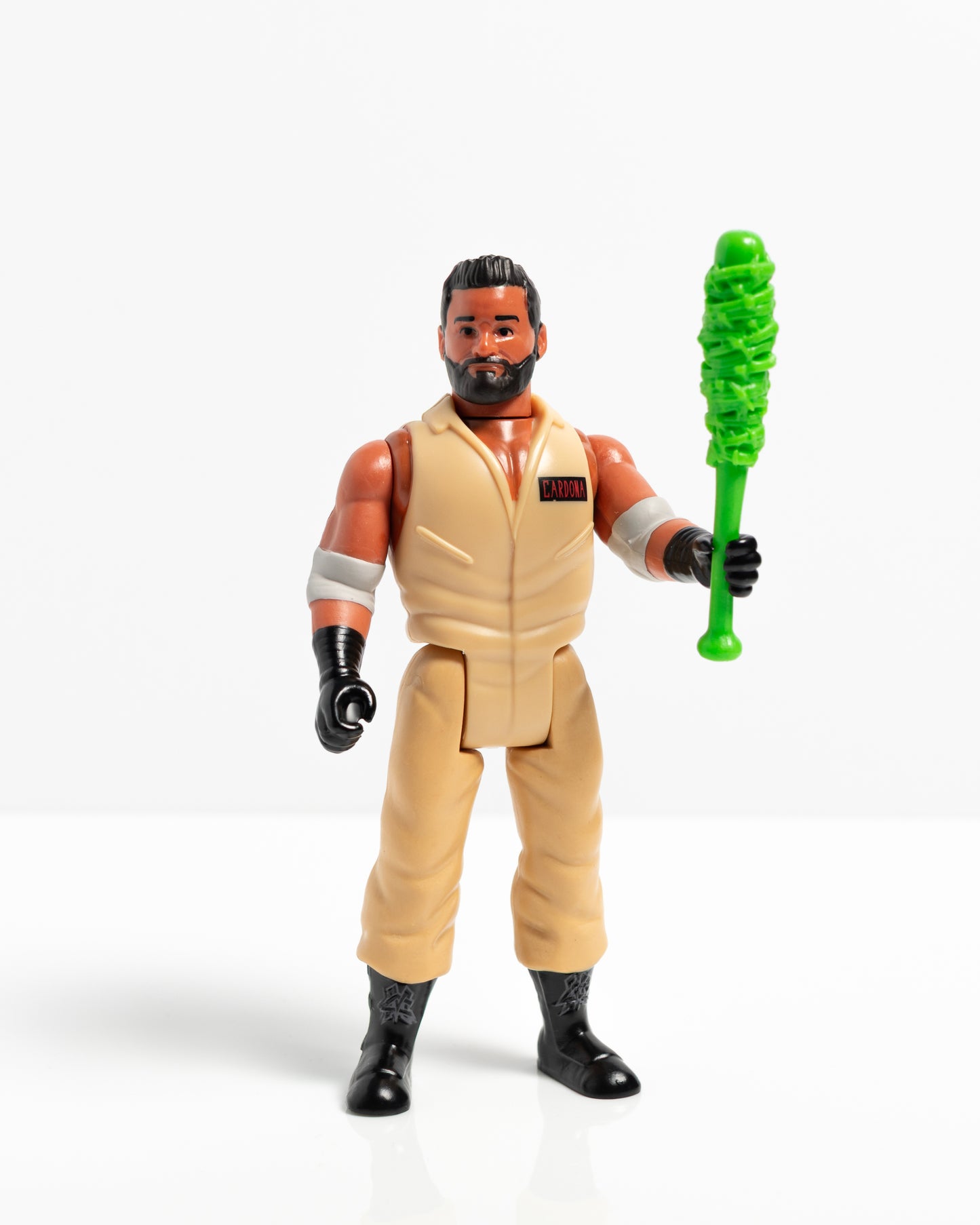 DEATHMATCH BUSTERS MATT CARDONA FIGURE (BARBED WIRE BAT) - ONLY 300 MADE