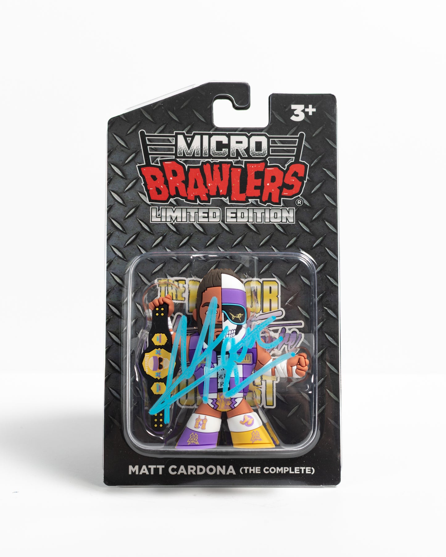 MATT CARDONA MICRO BRAWLERS FIGURE (AUTOGRAPHED)