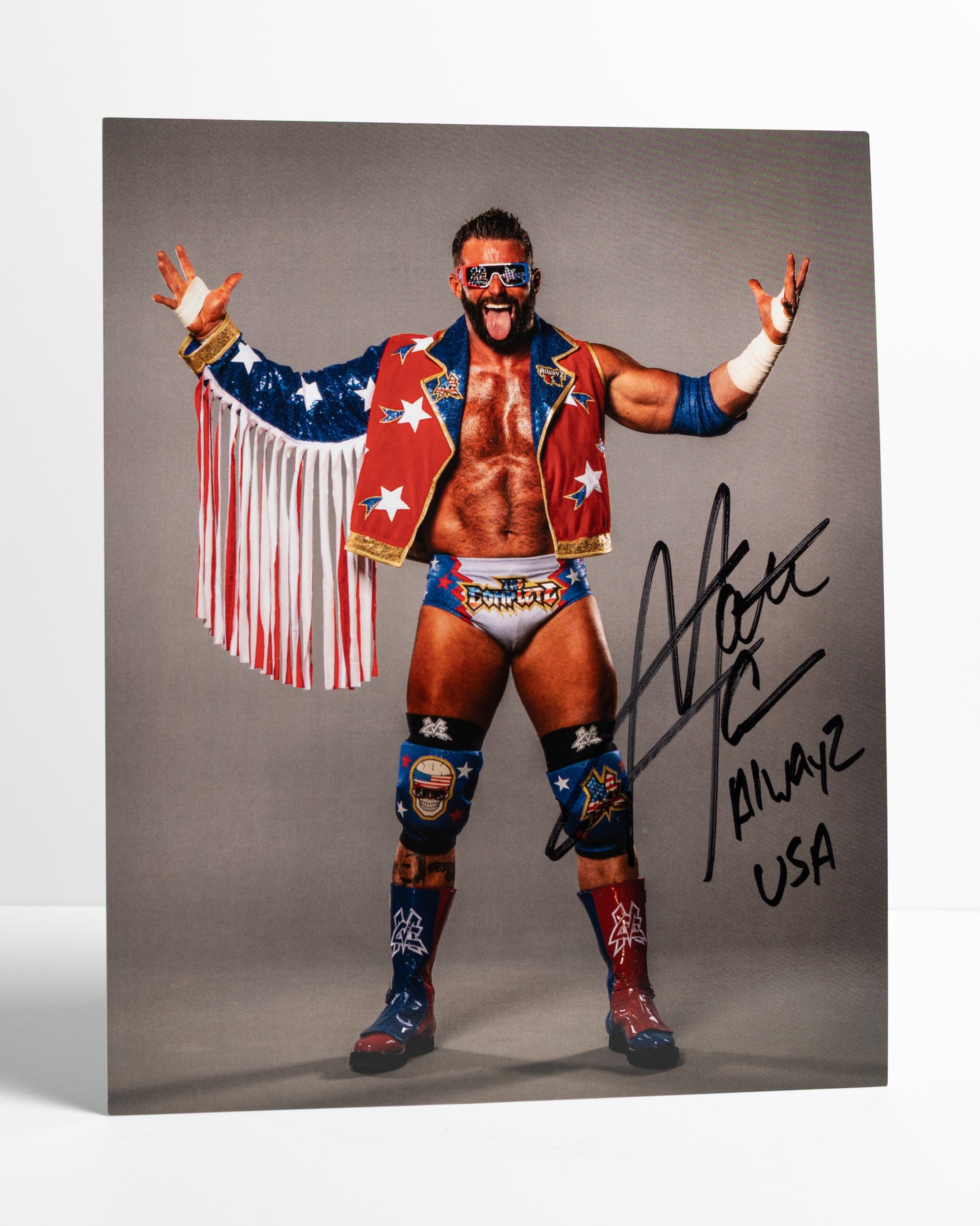 MATT CARDONA AUTOGRAPHED 8X10 (ALWAYZ USA)