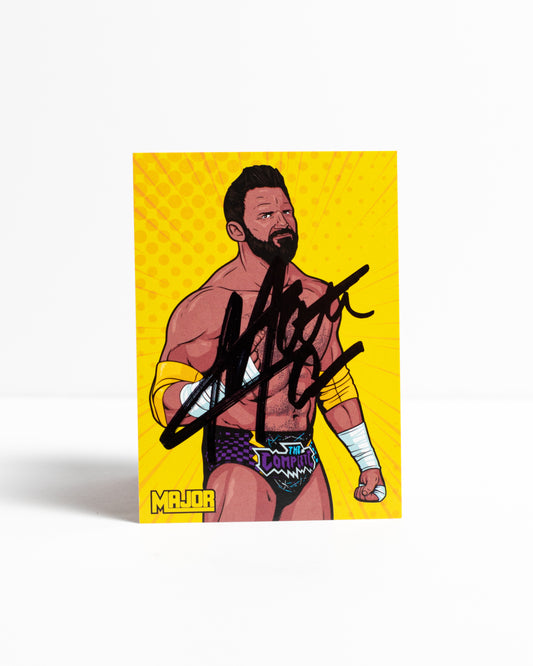 MATT CARDONA TRADING CARD (AUTOGRAPHED)