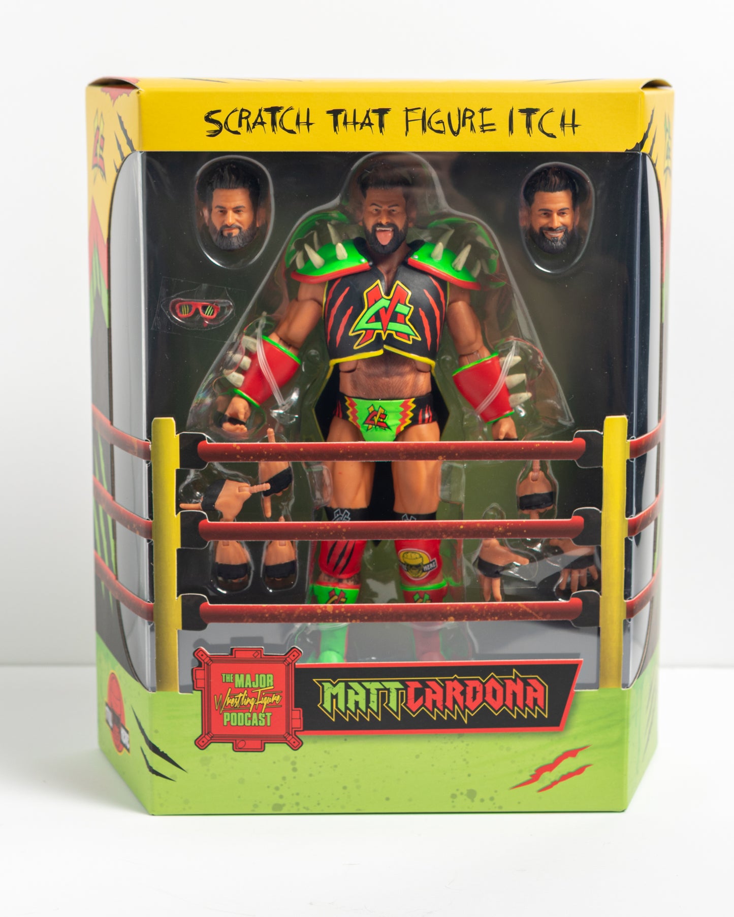 MATT CARDONA PREHISTORIC SUPER 7 FIGURE