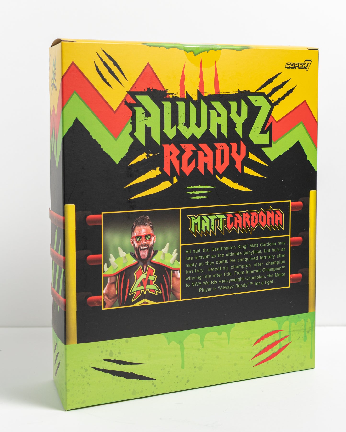 MATT CARDONA PREHISTORIC SUPER 7 FIGURE